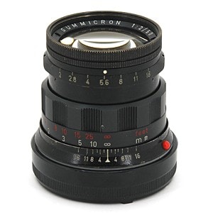Leica (ライカ) ズミクロン M50mm F2 固定鏡筒 後期 ブラックペイント