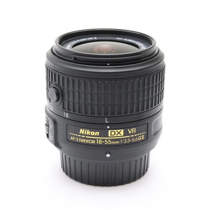 中古)Nikon (ニコン) AF-S DX NIKKOR 18-55mm F3.5-5.6G VR II（商品ID 