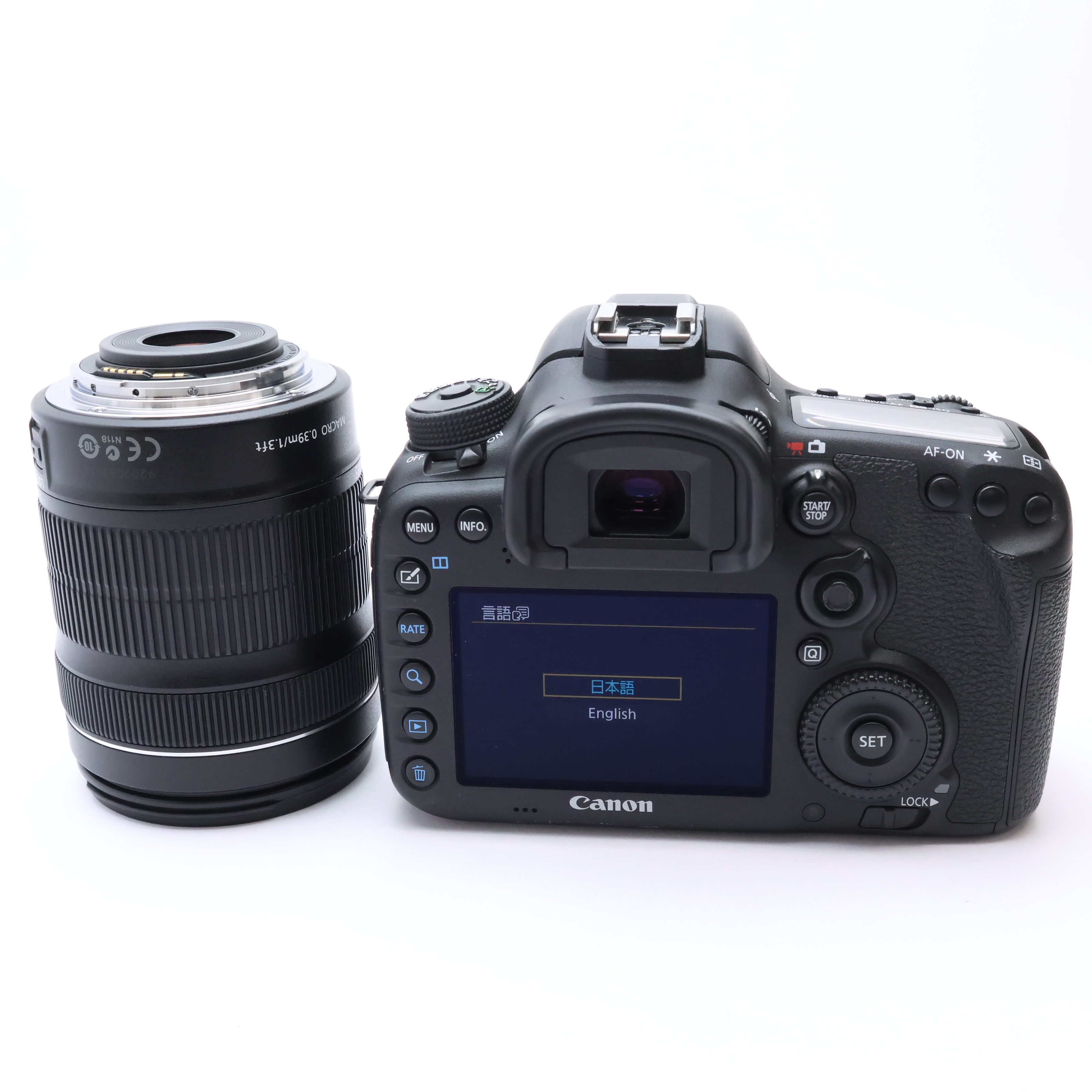 中古)Canon (キヤノン) EOS 7D Mark II EF-S18-135 IS STM レンズ