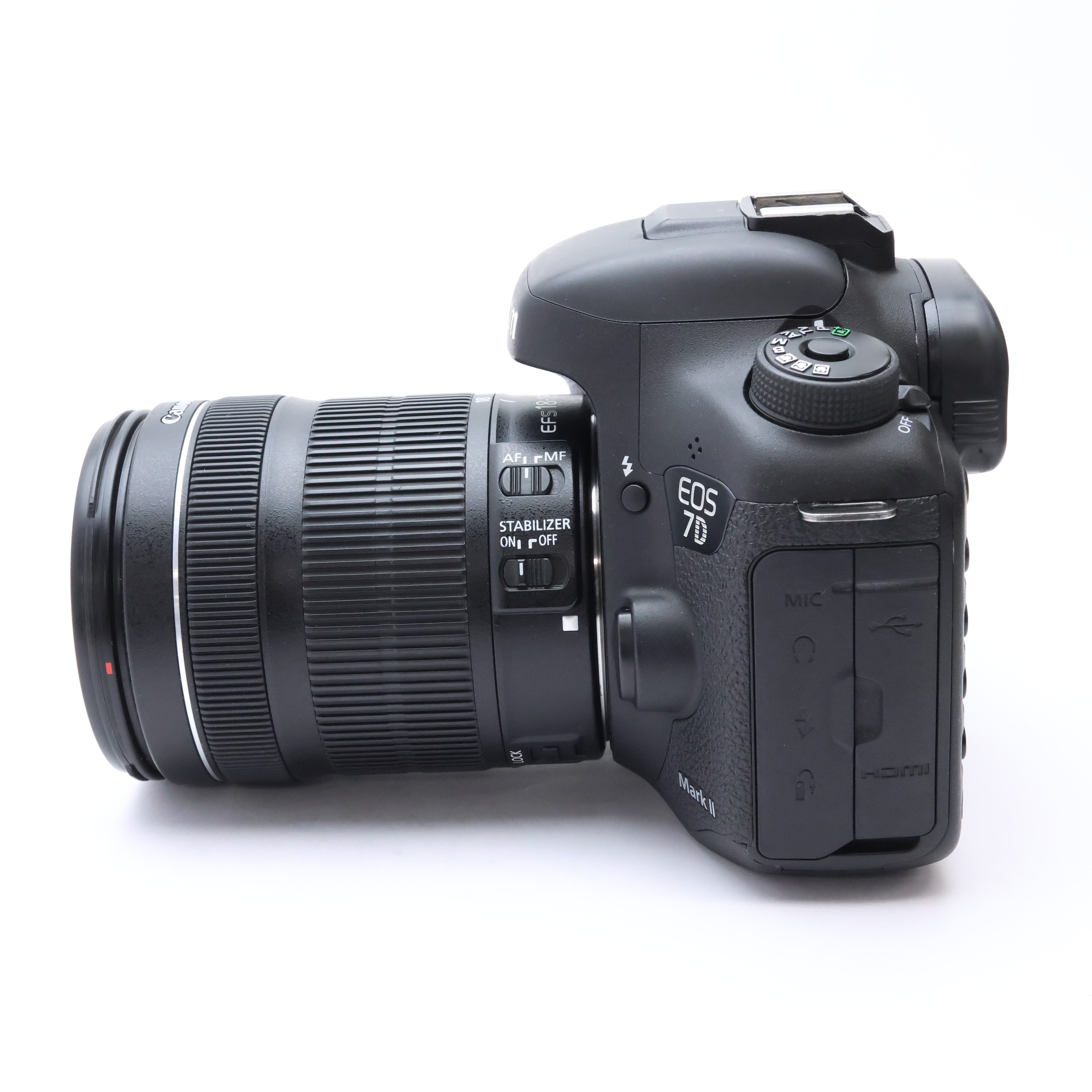中古)Canon (キヤノン) EOS 7D Mark II EF-S18-135 IS STM レンズ