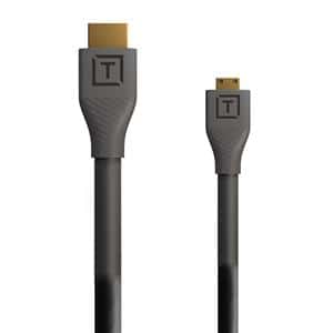 Tethertools (テザーツール) TetherPro  HDMI-Micro to HDMI 2.0 (30cm) H2D1-BLK ブラック メイン