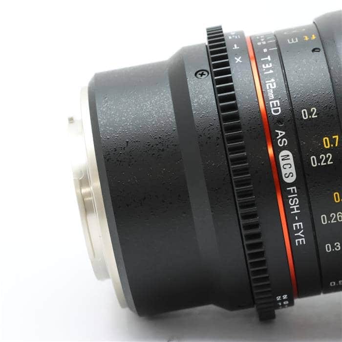 ROKINON 12mm T3.1 ジャンク品 EFマウント シネレンズ 12mm T3.1 Full