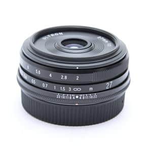 【美品】フォトグレンダー ULTRON 27mmF2 X-mount ブラック 新品)Voigtlander (フォクトレンダー) ULTRON 27mm F2 X-mount