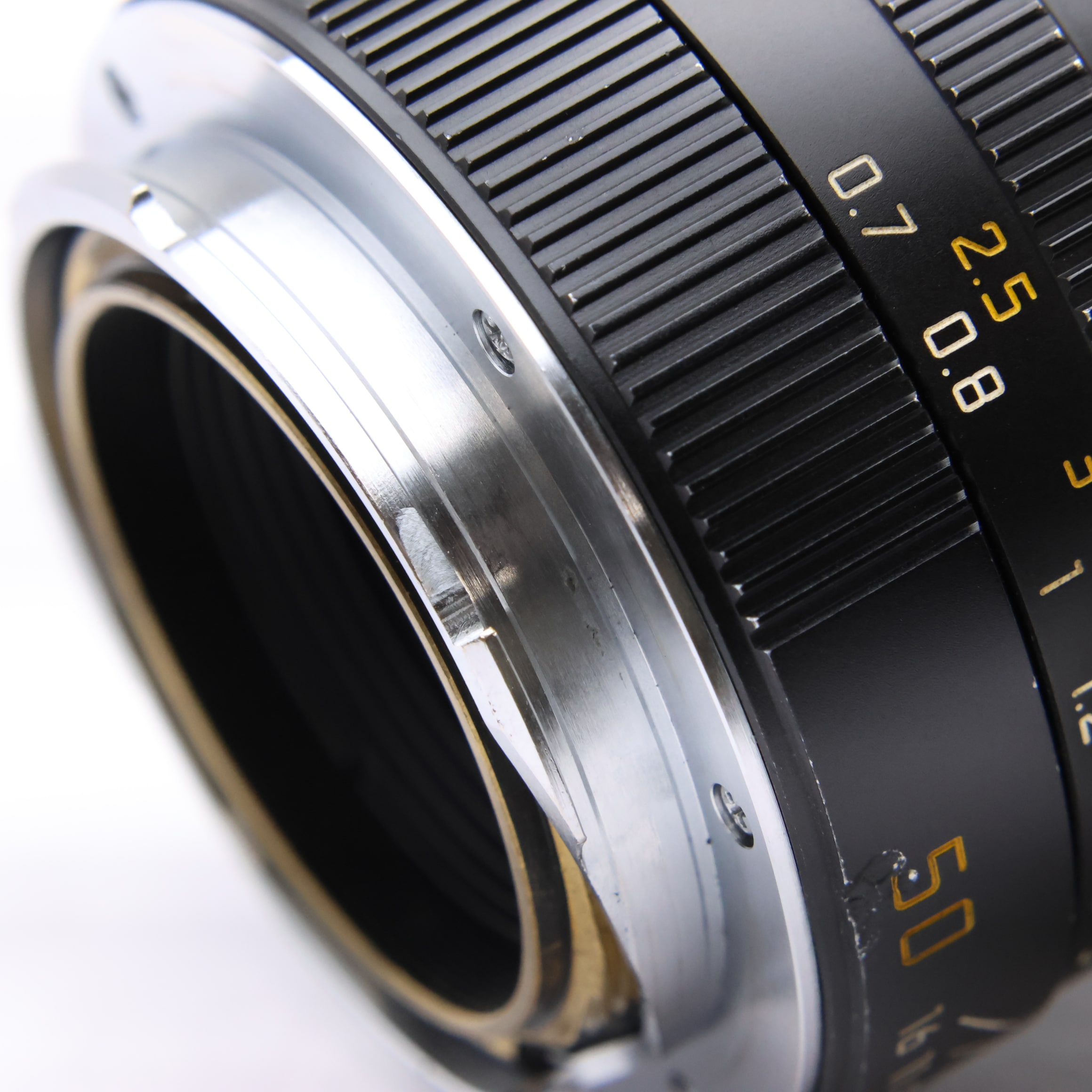 中古)Leica (ライカ) ズミクロン M50mm F2 レンズフード組込 (6bit無し