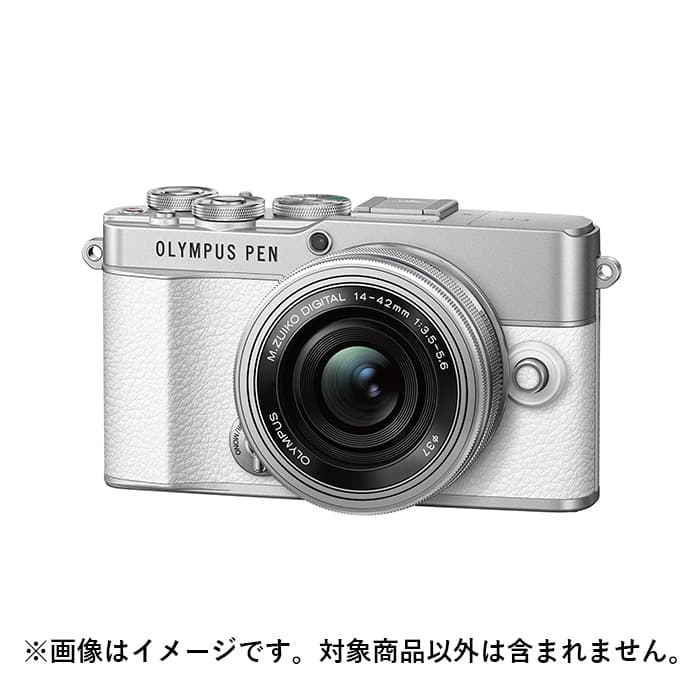 数量は多 《美品》 OLYMPUS PEN E-P7 ボディ ホワイト デジタルカメラ