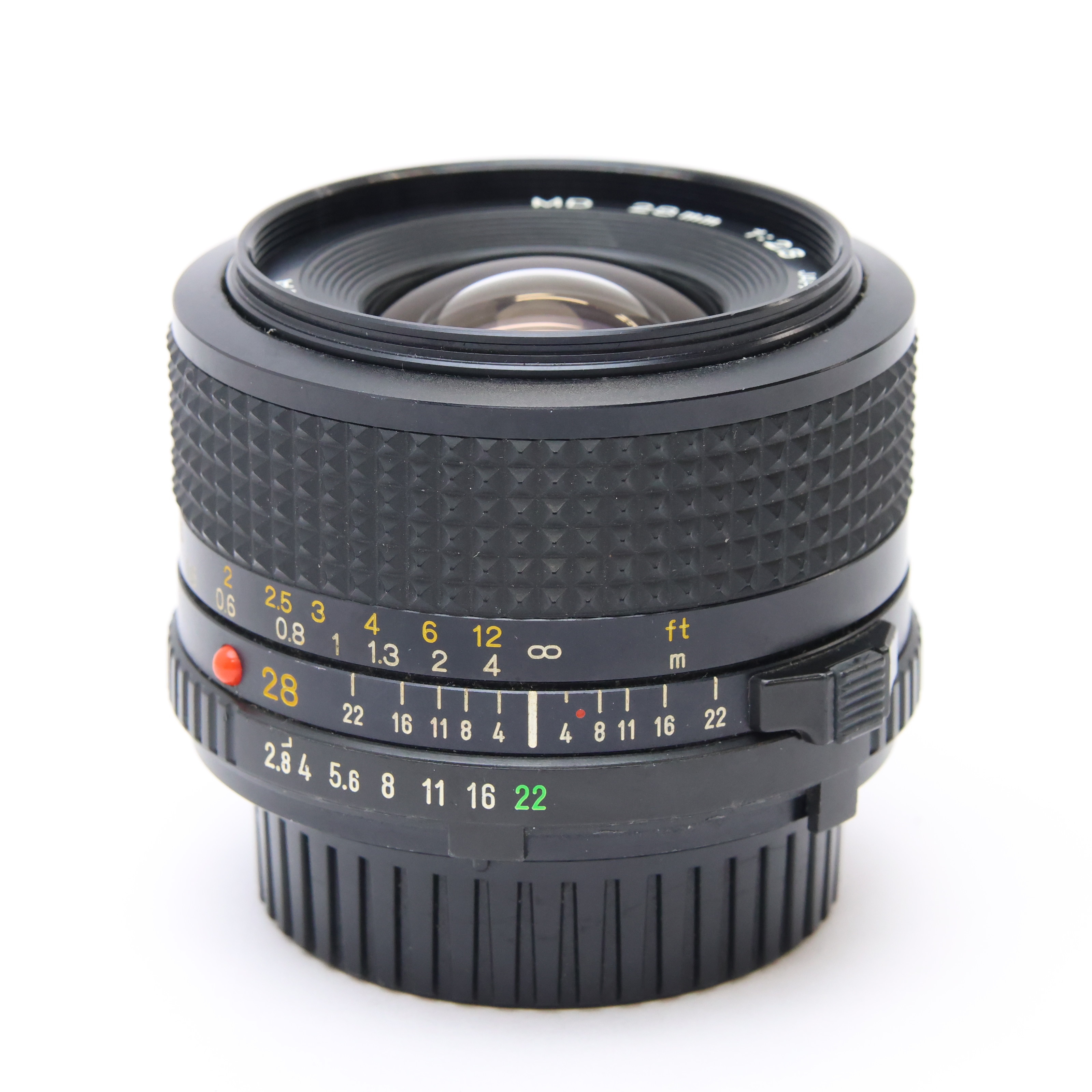 カメラ 【極美品】Minolta New MD 28mm F2.8 ミノルタ 205