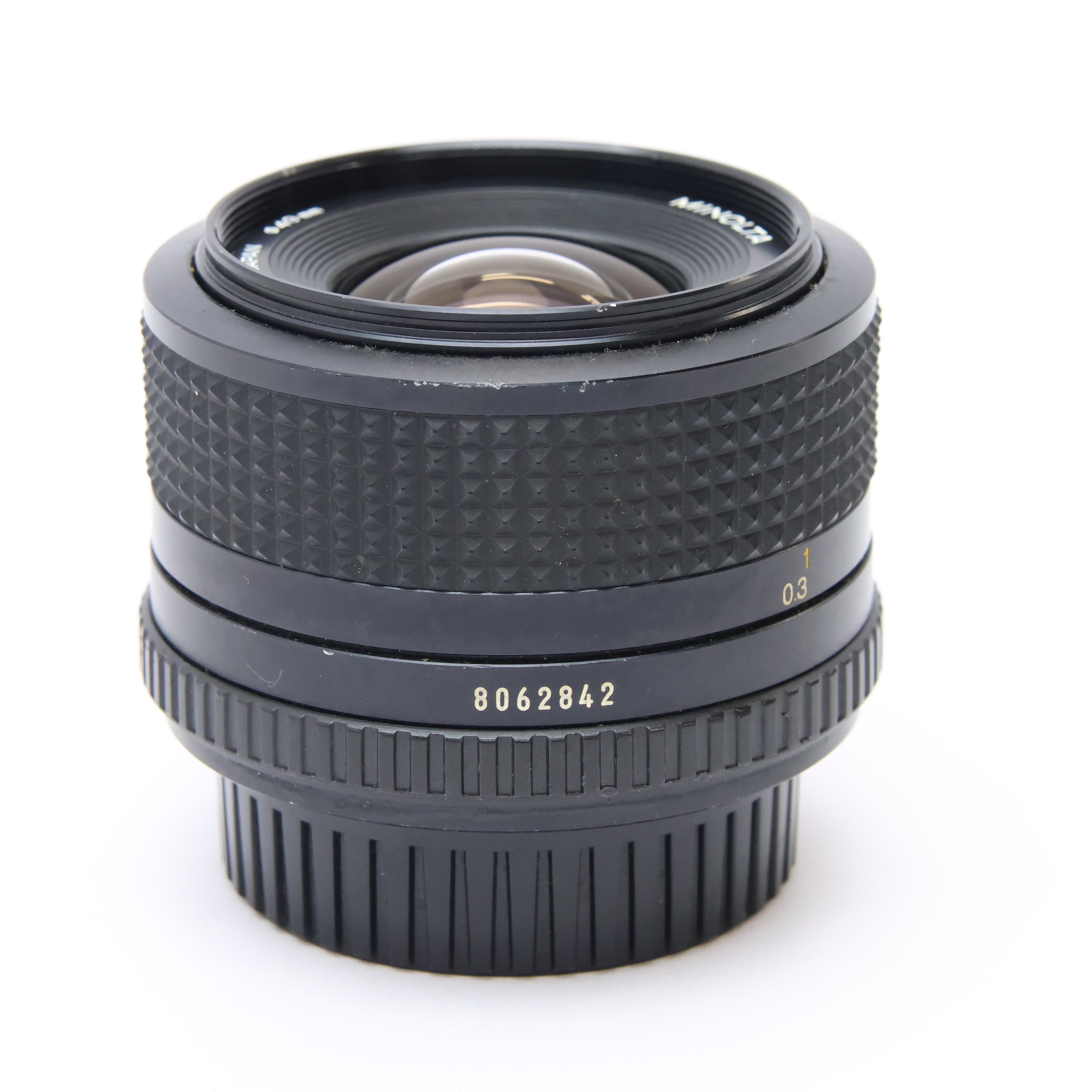 【極美品】Minolta New MD 28mm F2.8 ミノルタ 205 中古)MINOLTA (ミノルタ) New MD 28mm F2.8（商品ID：3717030320585