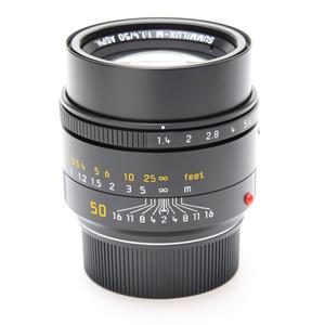 保証期間内 ライカ ズミルックスM f1.4/50mm ASPH. 11728 カメラレンズ ズミルックスM f1.4/50mm ASPH. ブラック 11728 [ライカM