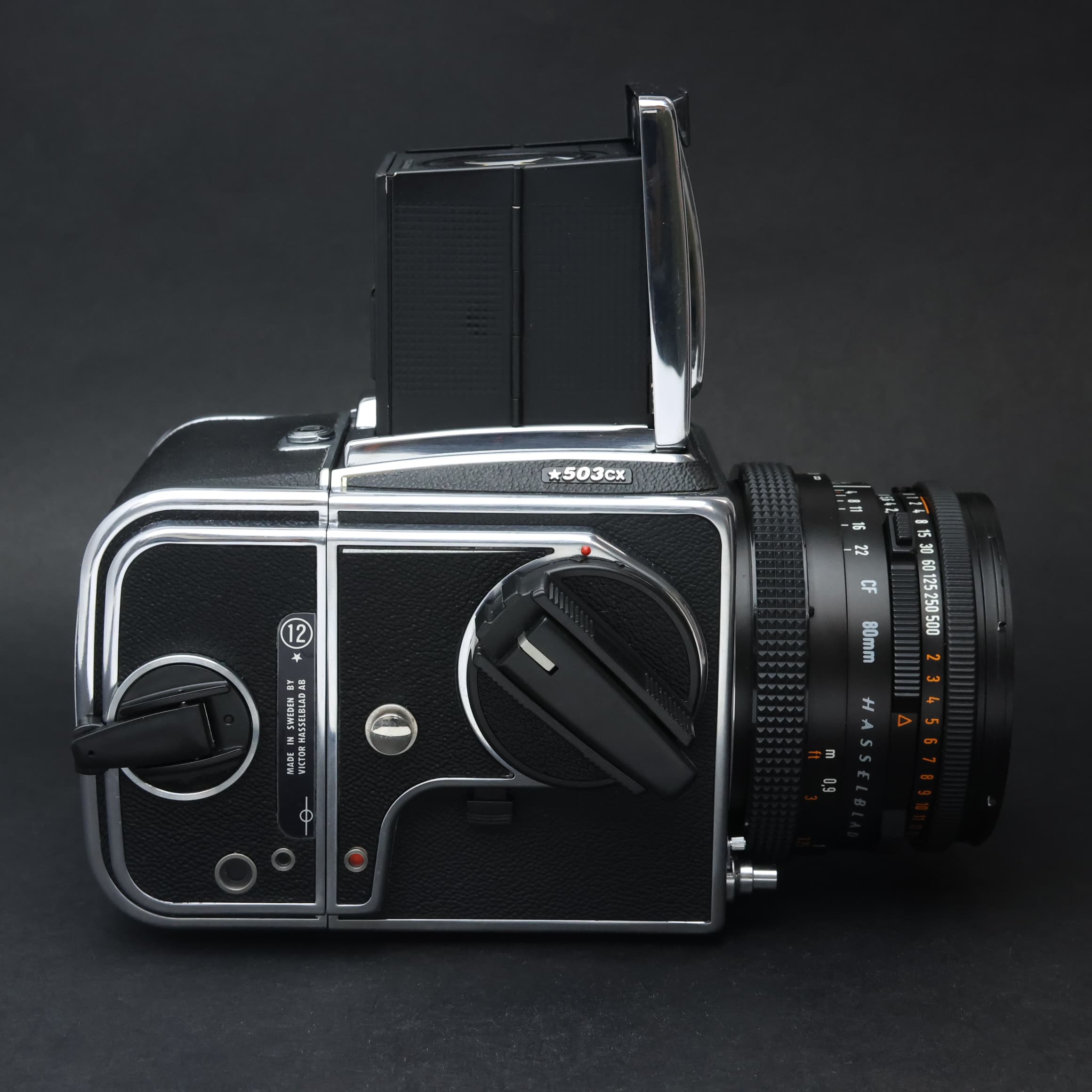 中古)HASSELBLAD (ハッセルブラッド) 503CX +CF80mm F2.8 +A12 50周年