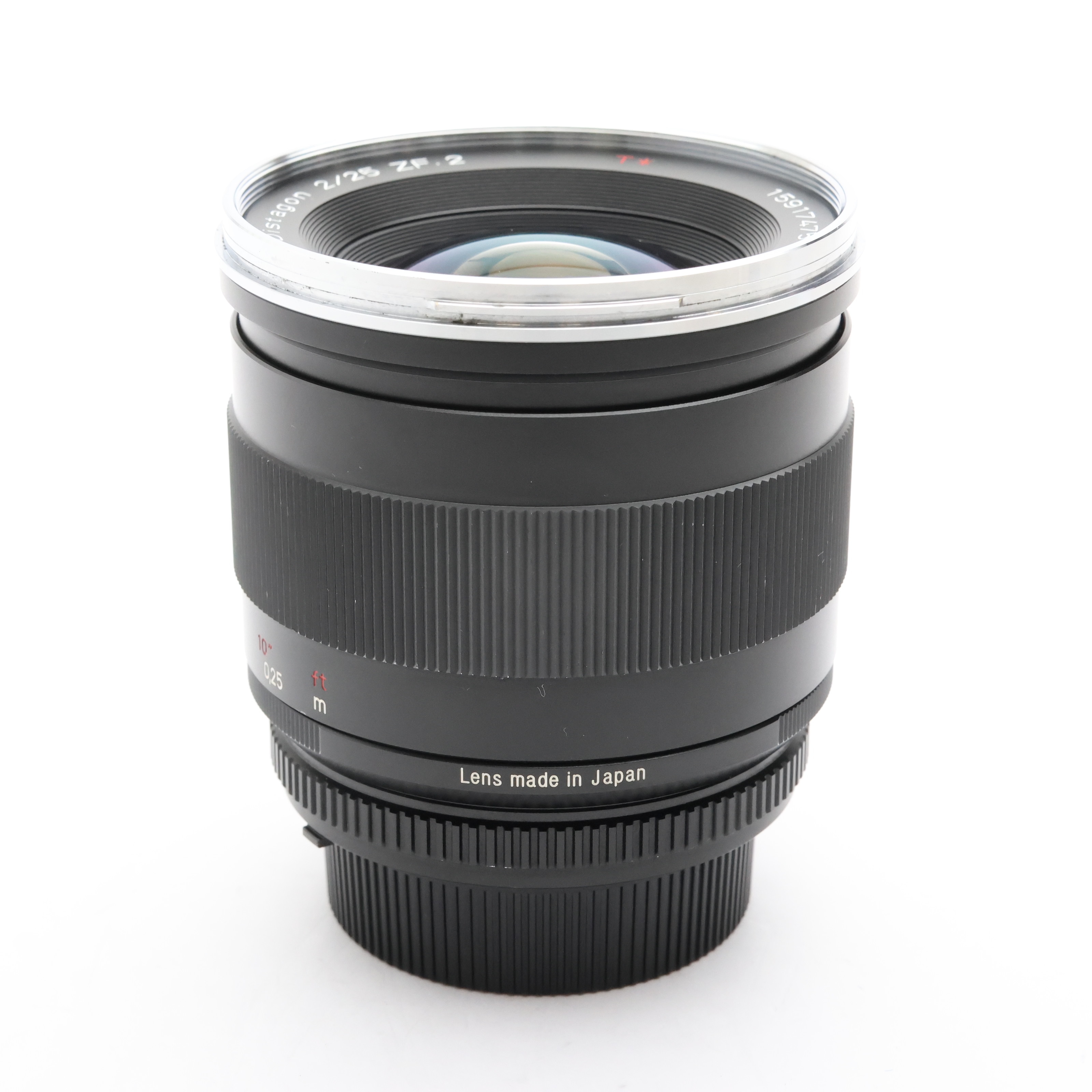 レンズ(単焦点) Distagon T* 25mm F2 ZF.2 中古)Carl Zeiss (カールツァイス) Distagon T* 25mm F2 ZF.2（ニコンF
