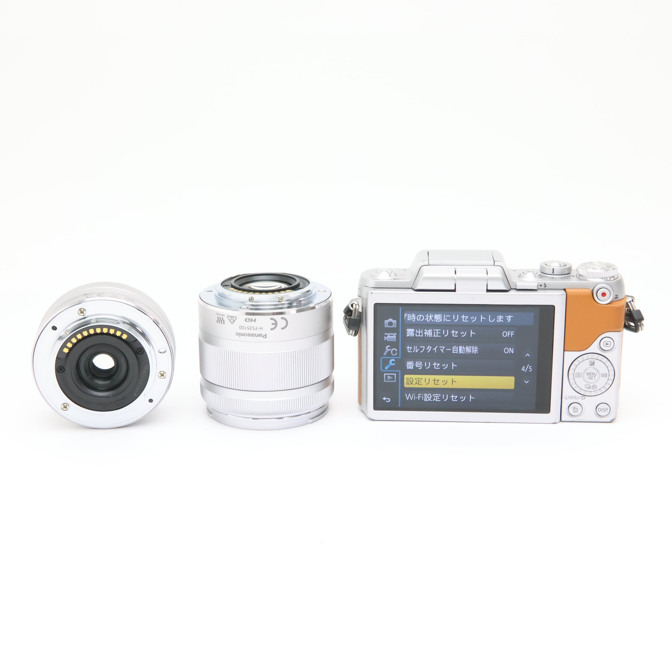 LUMIX 中古)Panasonic (パナソニック) GF7 ダブルズームレンズ ダブル