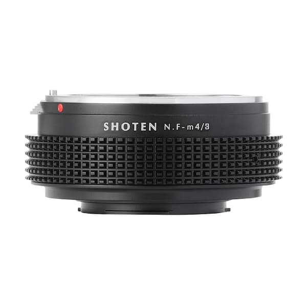 SHOTEN（ショウテン） マウントアダプター ニコンFレンズ/マイクロフォーサーズボディ用 NF-m43