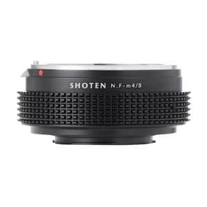 SHOTEN（ショウテン） マウントアダプター ニコンFレンズ/マイクロフォーサーズボディ用 NF-m43 メイン