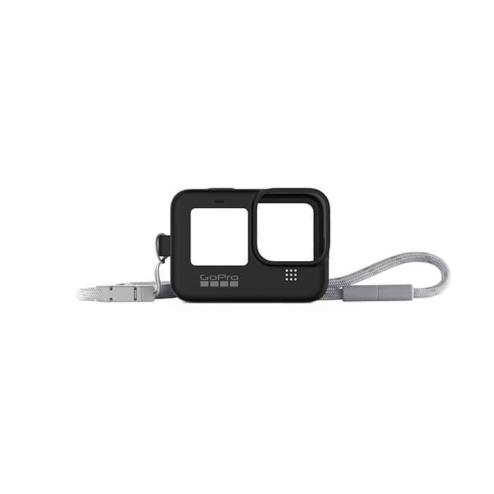 GoPro - GoPro HERO8 BLACK 国内正規品 バッテリ スリーブ＋ランヤード Amazon | 【GoPro公式】スリーブ+ランヤード ブラック for HERO8
