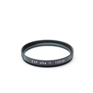 新品)Leica (ライカ) UVAフィルター E39 II ブラック（商品ID