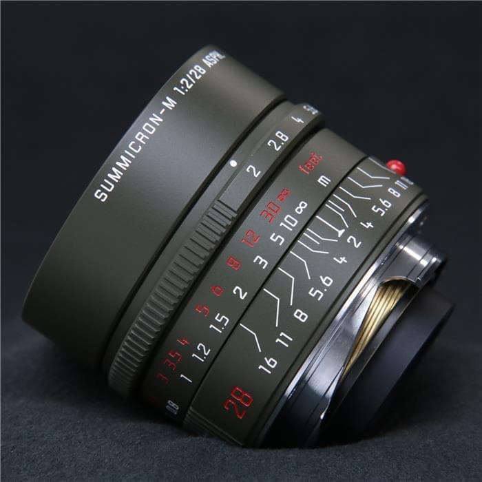 新同品 Leica ライカ ズミクロン M28mm F2.0 ASPH. 新品)Leica (ライカ) アポズミクロン M50mm F2.0 ASPH. シルバー