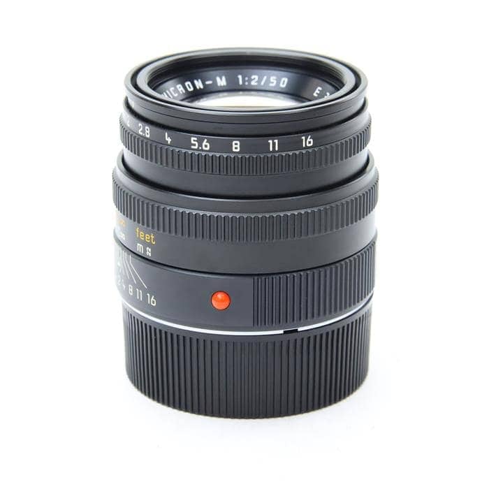 【美品】Leica  ズミクロン M50mm F2 レンズフード組込4rd 美品】Leica ズミクロン M50mm F2 レンズフード組込4rd