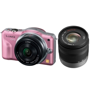 Panasonic (パナソニック) LUMIX DMC-GF3W ダブルレンズキット ピンク