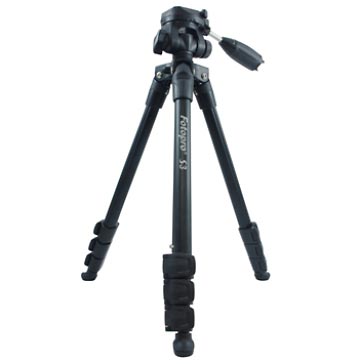 FOTOPRO（フォトプロ） アルミ4段三脚 S-3 ブラック