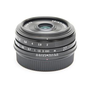 新品)Voigtlander (フォクトレンダー) ULTRON 27mm F2 X-mount（フジ