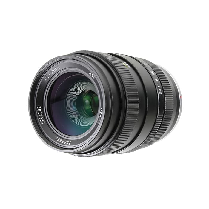 新品)中一光学 CREATOR 35mm F2 (ソニーE用/フルサイズ対応) ブラック