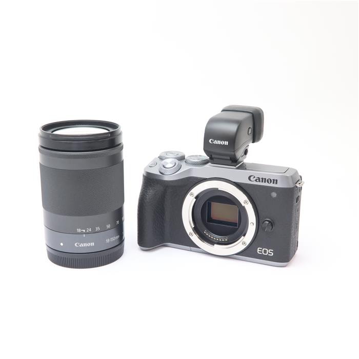 中古)Canon (キヤノン) EOS M6 Mark II EF-M18-150 レンズEVFキット