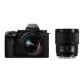 Panasonic (パナソニック) LUMIX S5IIX ダブルレンズキット DC-S5M2XW ブラック