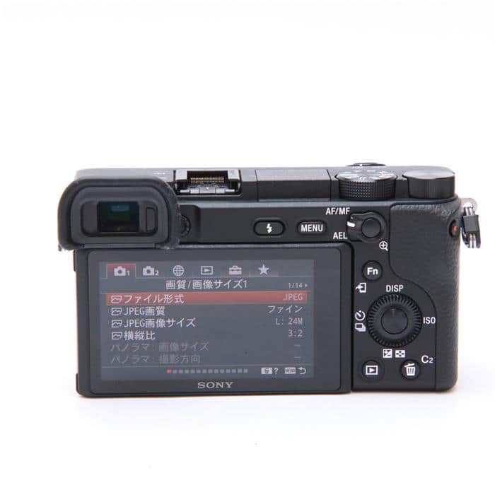 中古)SONY (ソニー) α6400 ボディ ILCE-6400 ブラック（商品ID：3717014933602）詳細ページ デジタルカメラ 、ミラーレスカメラ、交換レンズの総合サイト｜マップカメラ