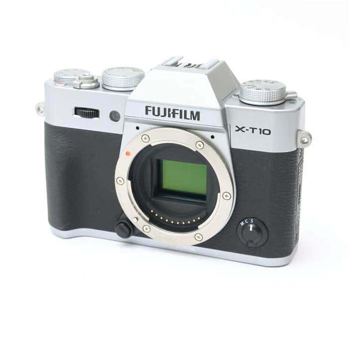 FUJIFILM フジフイルム X-T10 ボディ シルバー ゆうさき 富士フイルムX