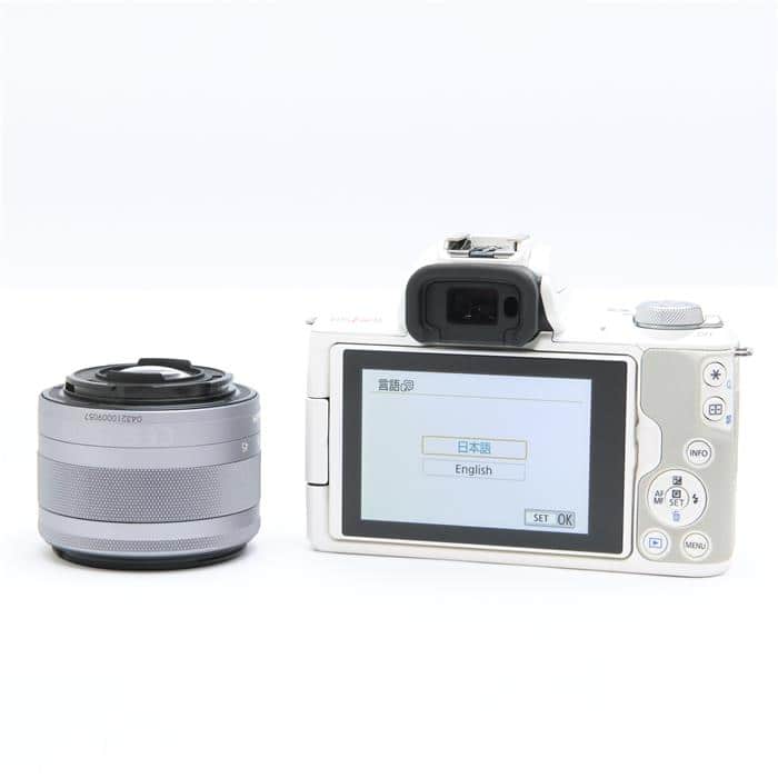Canon EOS M ホワイト + 2本レンズセット