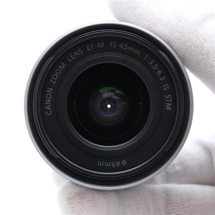 Canon - EF-M 15-45mm シルバー レンズ Canon キャノン EF-M Canon EF-M15-45mm F3.5-6.3 IS STM シルバー キヤノン