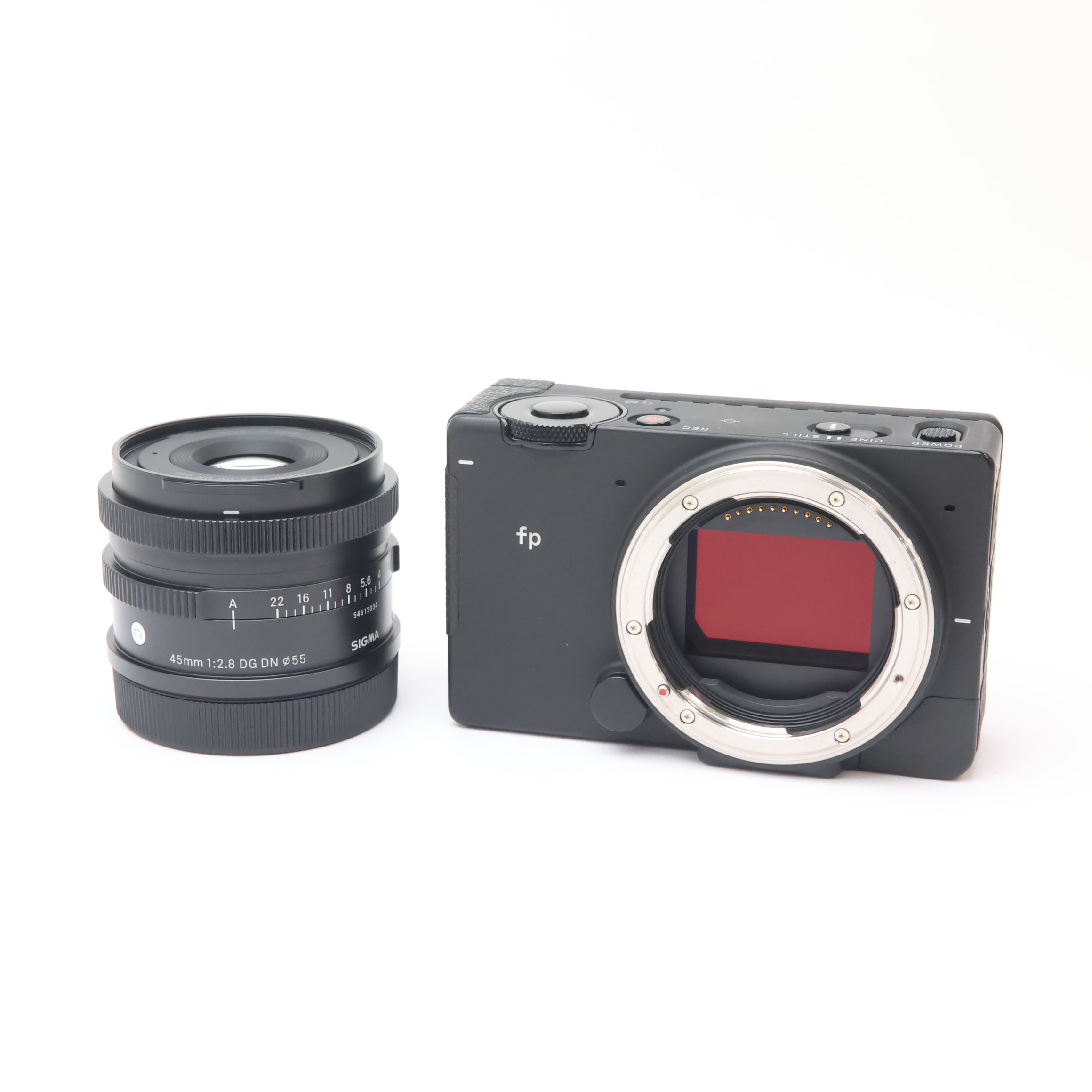 SIGMA fp 45mm F2.8 DG DN キット 公式換装サービス済み 中古)SIGMA (シグマ) fp ＆ C 45mm F2.8 DG DN キット（商品ID