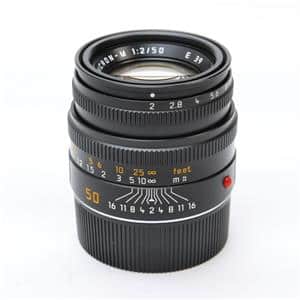 Leica (ライカ) ズミクロン M50mm F2.0 レンズフード組込 (6bit) ブラック メイン