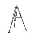 Manfrotto (マンフロット) アルミツインビデオ三脚 ミッドスプレッダー付属 MVTTWINMA
