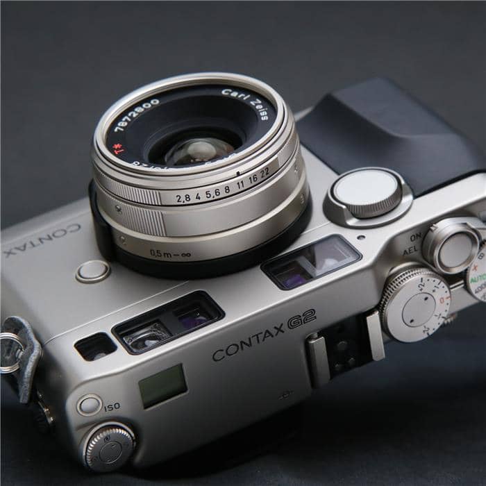 中古)CONTAX (コンタックス) G2 +Biogon T*28mm F2.8(G) シルバー ...