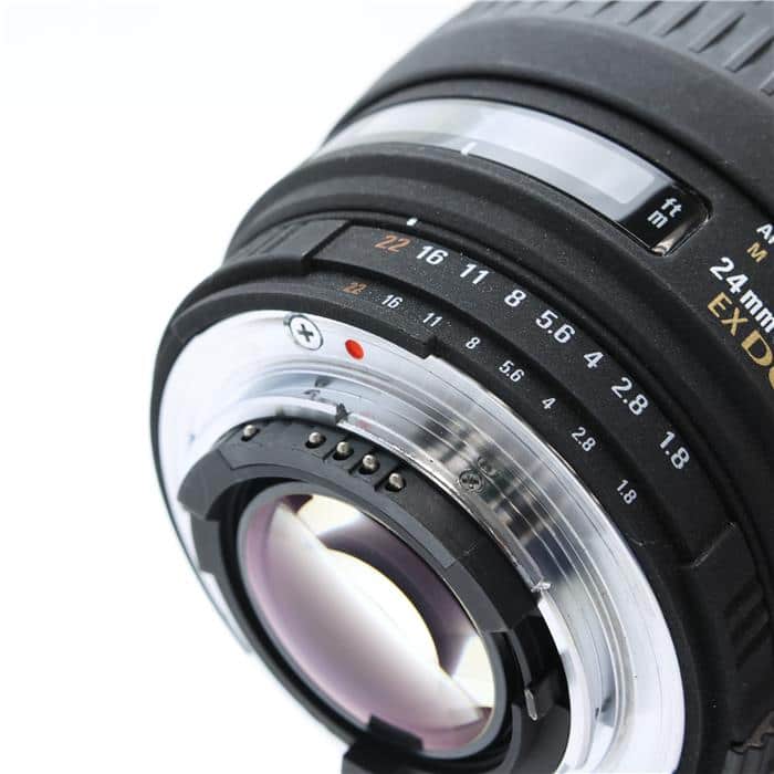 中古)SIGMA (シグマ) 24mm F1.8 EX DG ASPHERICAL MACRO (ニコンF用