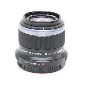 新品)OLYMPUS (オリンパス) M.ZUIKO DIGITAL 45mm F1.8 ブラック（商品