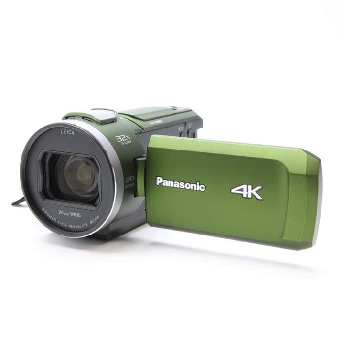 パナソニック 4K ビデオカメラ HC-VX2M 希少なフォレストカーキ