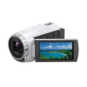 新品)SONY (ソニー) デジタルHDビデオカメラレコーダー HDR-CX680 W 