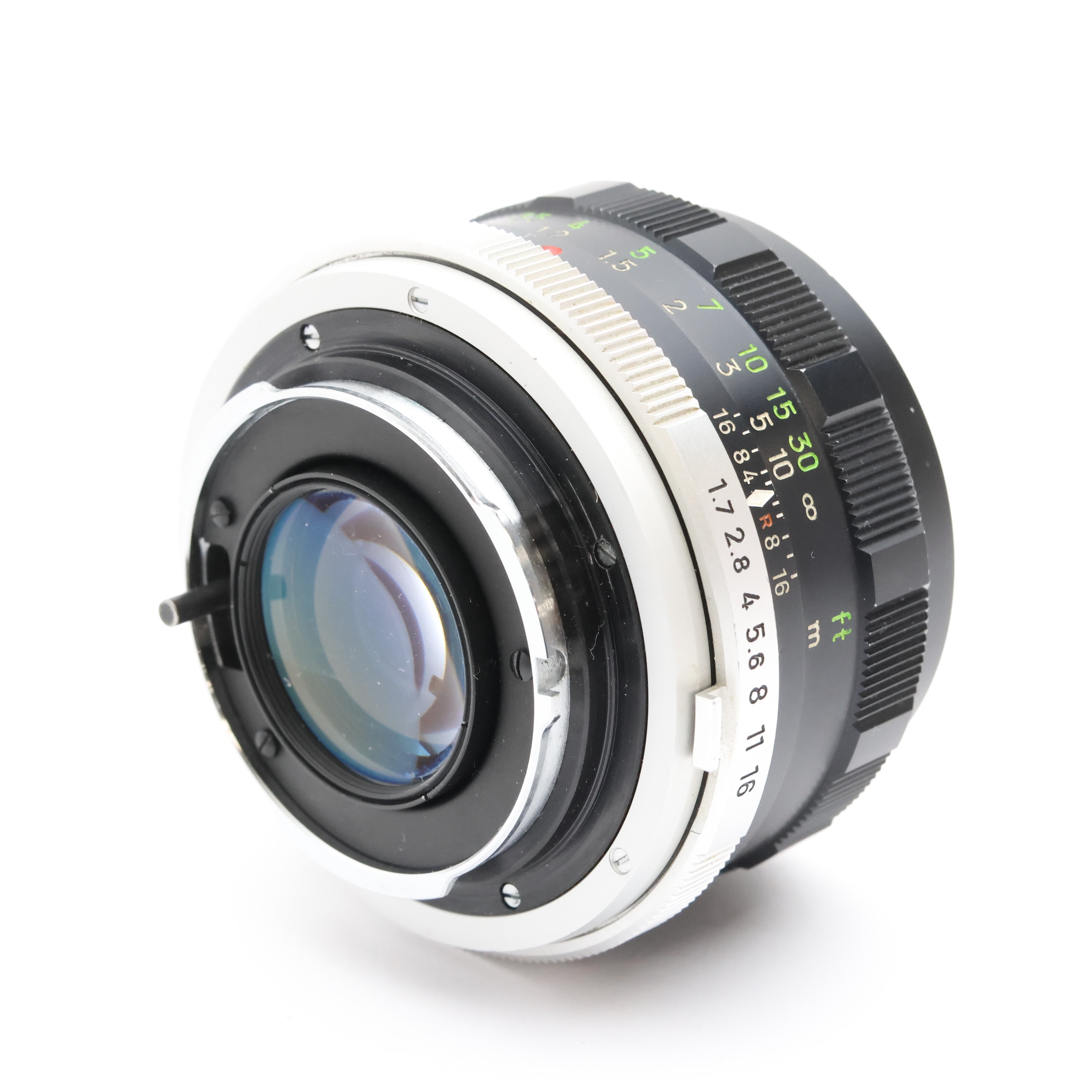 中古)MINOLTA (ミノルタ) MC 55mm F1.7 ※ピントリング金属削り出し
