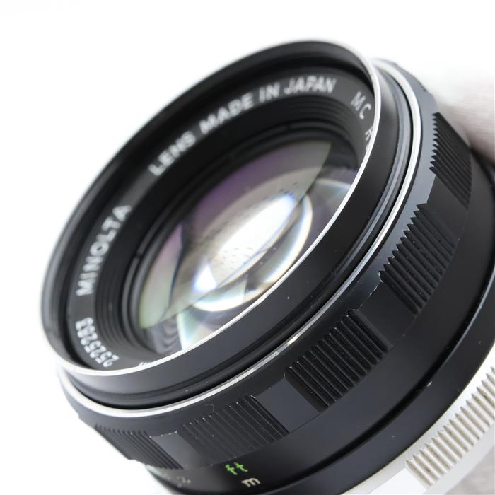 中古)MINOLTA (ミノルタ) MC 55mm F1.7 ※ピントリング金属削り出し