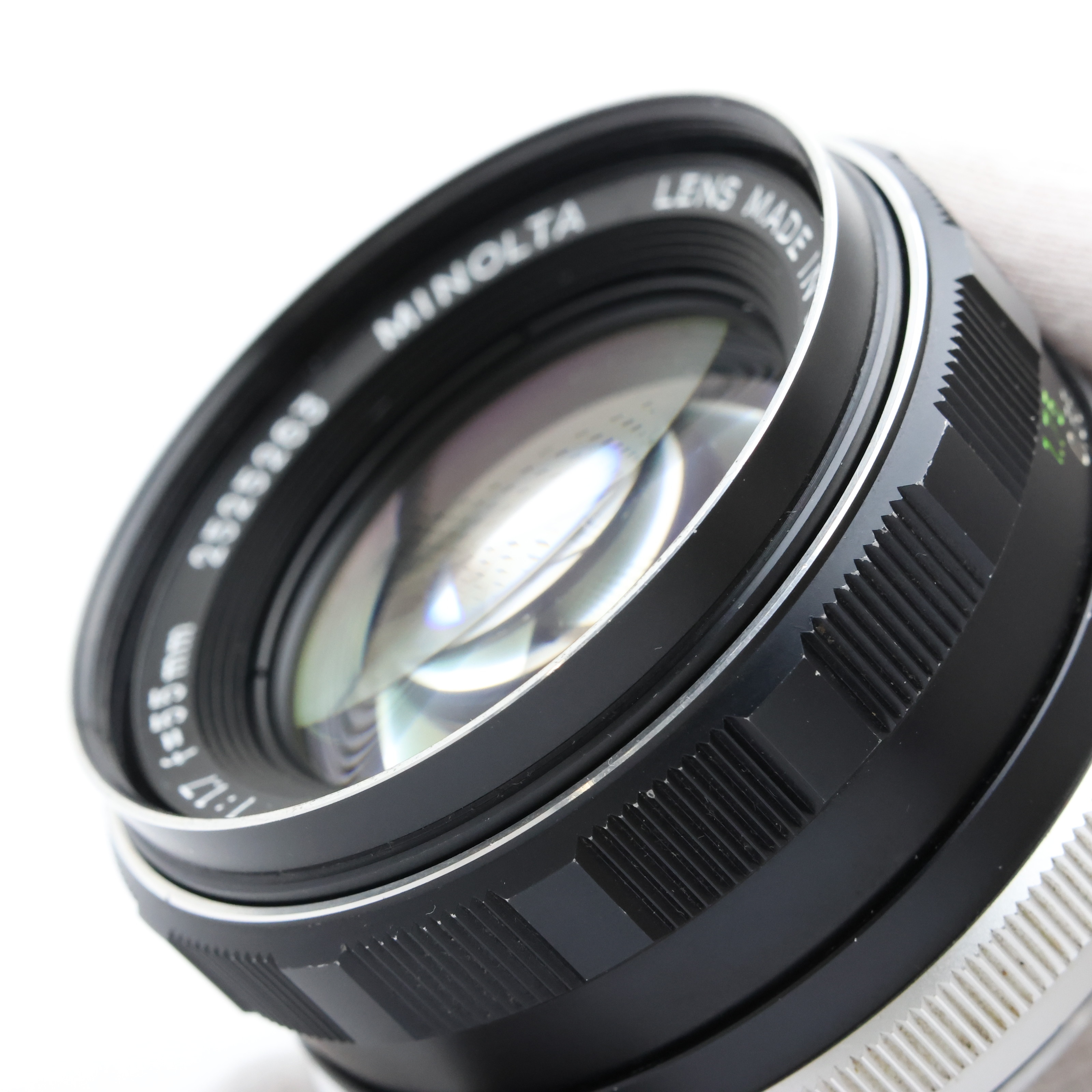 中古)MINOLTA (ミノルタ) MC 55mm F1.7 ※ピントリング金属削り出し