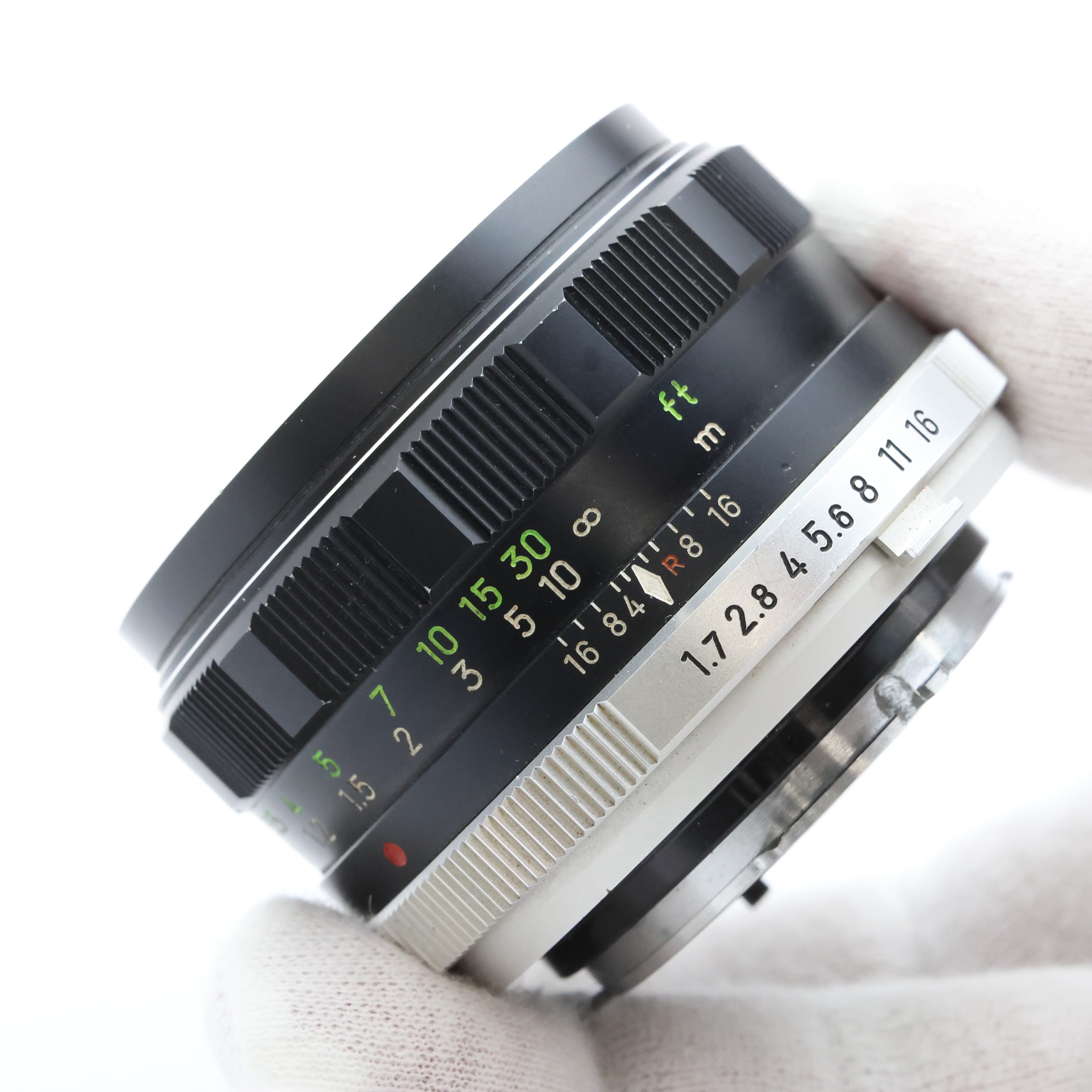 中古)MINOLTA (ミノルタ) MC 55mm F1.7 ※ピントリング金属削り出し