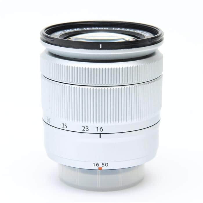 FUJIFILM XC 16-50mm F3.5-5.6 II シルバー 中古美品】 フジフイルム XC16-50mm/F3.5-5.6 OIS シルバー