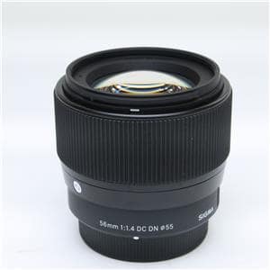 ［美品］SIGMA 56mm F1.4 DC DN レンズ 新品)SIGMA (シグマ) Contemporary 56mm F1.4 DC DN (フジ