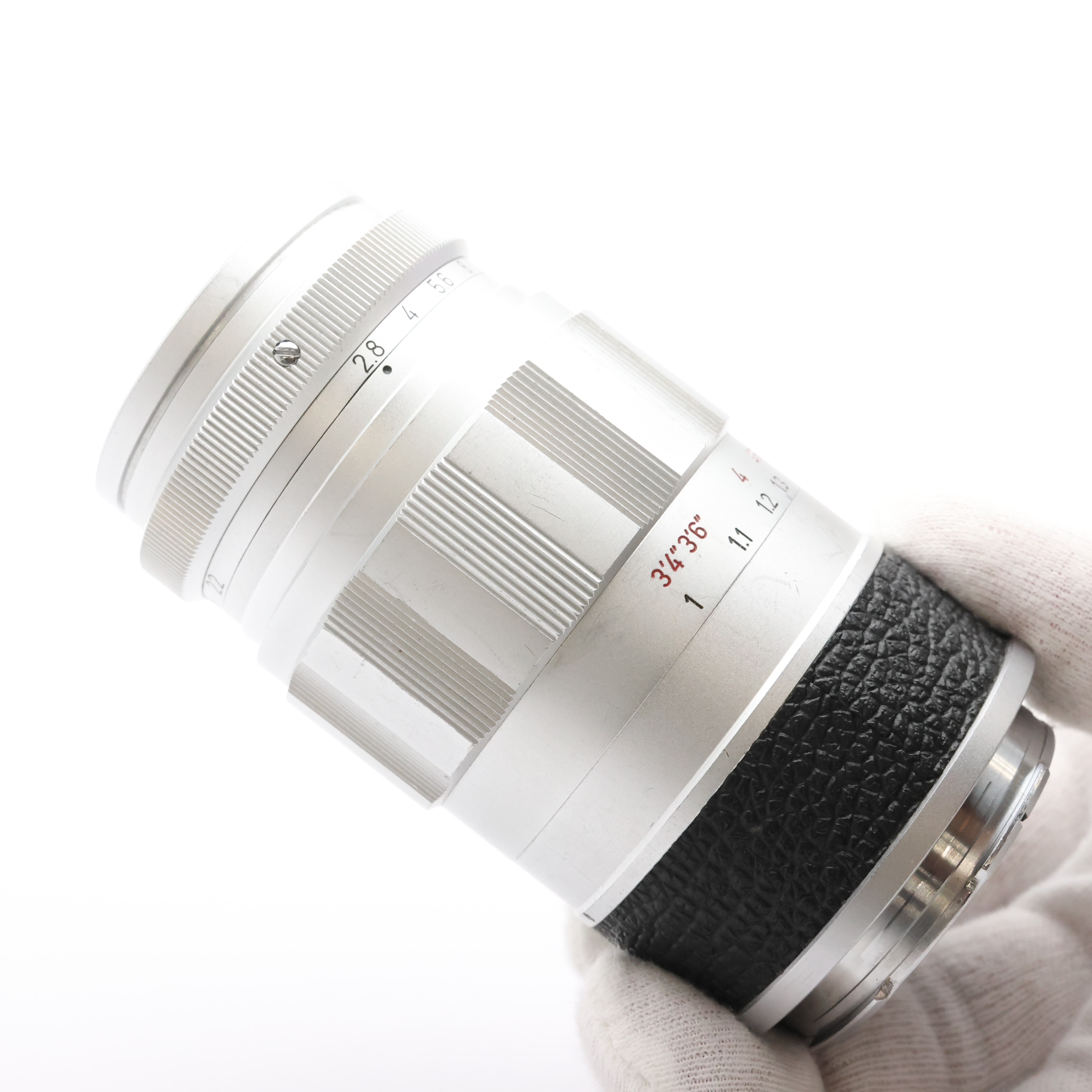 【美品】Leica ライカ エルマリート M90mm F2.8 中古)Leica (ライカ) エルマリート M90mm F2.8 E39 シルバー（商品ID