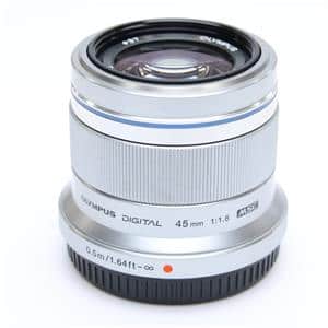 新品)OLYMPUS (オリンパス) M.ZUIKO DIGITAL 45mm F1.8 シルバー