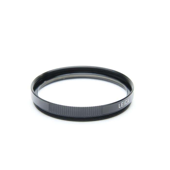 【新品】E39 II ブラック Leica LEICA ライカ UV フィルター Leica E39 UVa II Filter Black