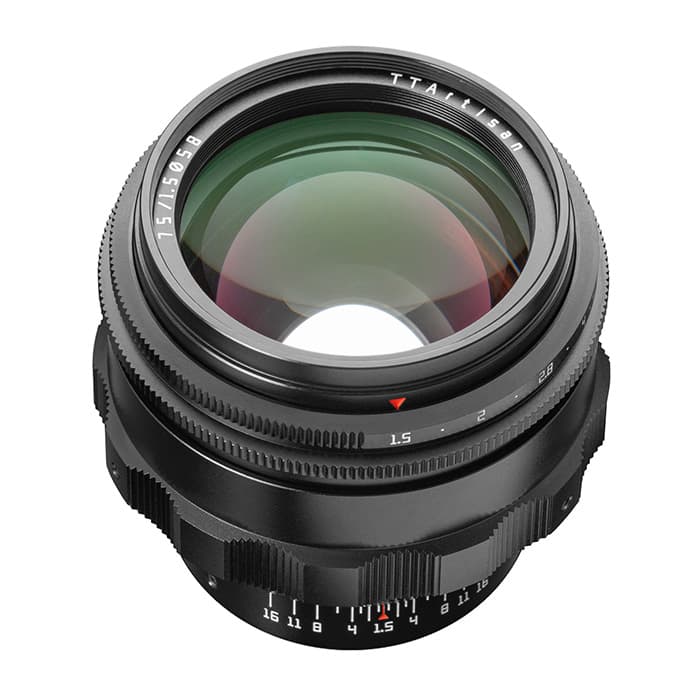 TTArtisan 75mm F1.5 新品 シルバー 渦巻きボケのアートレンズ TTArtisan 75mm F1.5 Swirly Bokeh