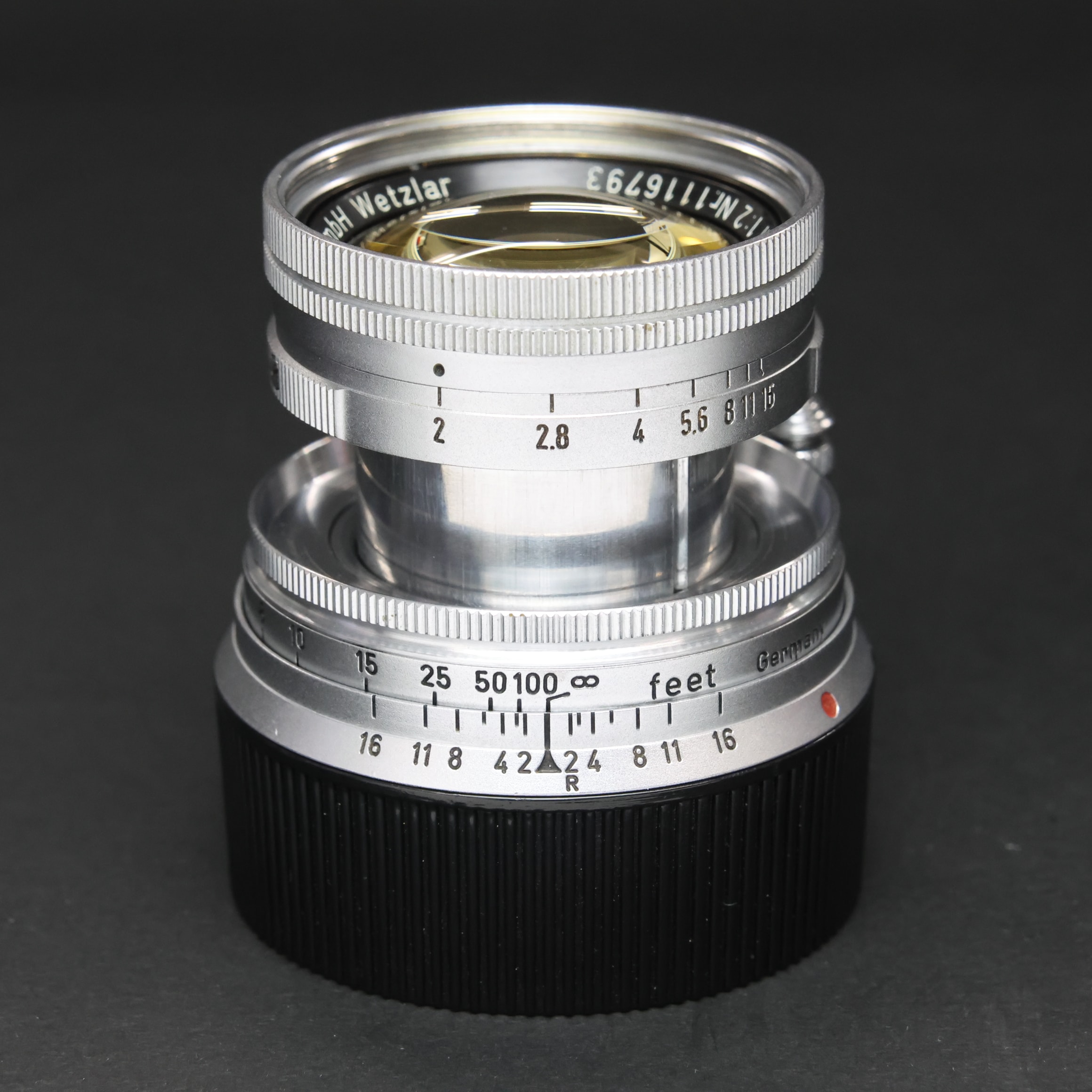 s*r様 ライカ トリウムズミクロン 50mm/F2 沈胴（104万番台）Lei s*r様